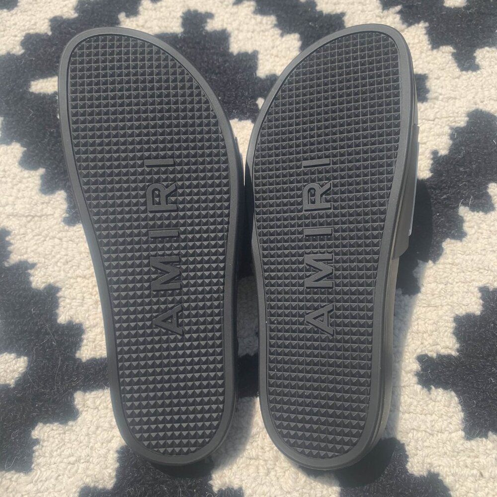 Amiri Spell out Logo Sandals Size 9, 10, 11 - Picture 4 of 4